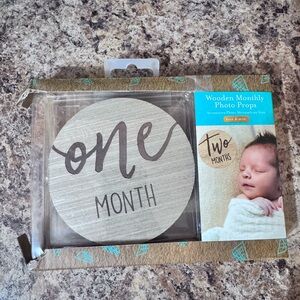 Wooden Monthly Photo Props